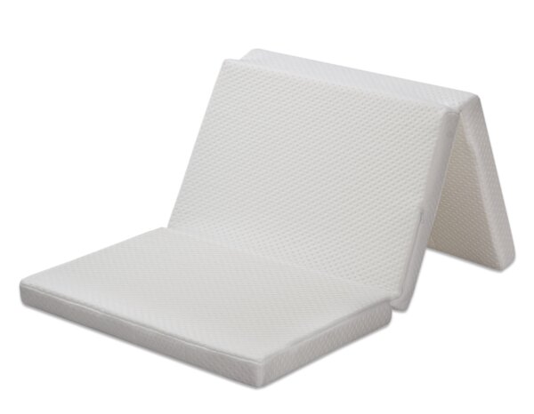 Nordbaby foldable mattress for travelbed 120x60cm, Comfort White - Nordbaby