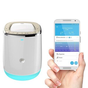 Motorola Smart Nursery Dream Machine Single White - Capidi