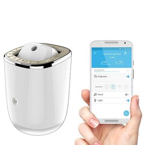 Motorola Smart Nursery Dream Machine Single White - Capidi