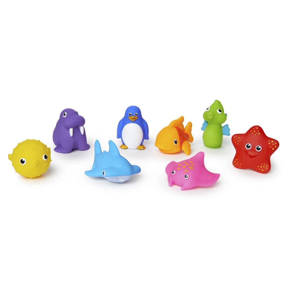 Набор игрушек для ванной. Набор для ванной Munchkin морские животные. Игрушки Ocean buddies Seahorse. Bathing Toys набор игрушек для купания животные. Резиновые игрушки для ванной.
