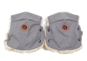 Easygrow Hand Muffs Grey - Liewood