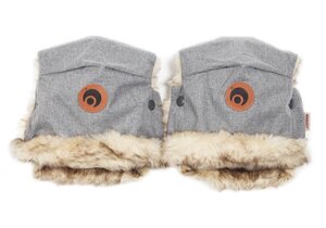 Easygrow Hand Muffs Grey - Liewood