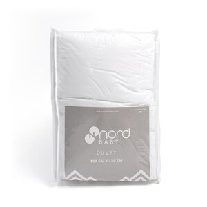 Nordbaby Duvet 100x130cm, White - Tinynord
