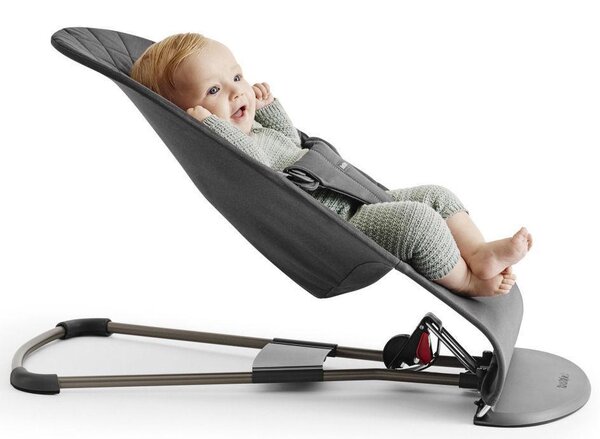 BabyBjörn Bouncer Bliss ,Antharcite Cotton - BabyBjörn