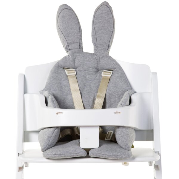 Childhome Rabbit Cushion Jersey Grey - Childhome