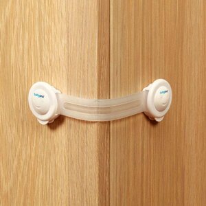 BabyOno Protection for Refigerators, Cupboards, wardrobes, cabinets with handles (2 pcs.)  - BabyOno