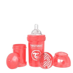 Twistshake Anti-Colic pudelīte 180ml Pearl Red - Twistshake