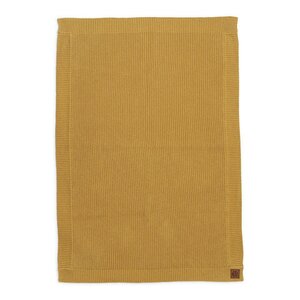 Elodie Details Wool Knitted Blanket 100x75cm, Gold  - Elodie Details