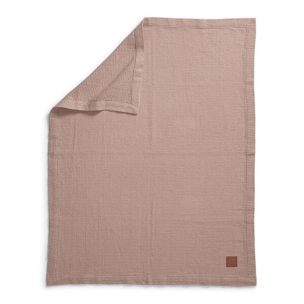 Elodie Details kootud tekk 100x75cm, Powder Pink - Elodie Details