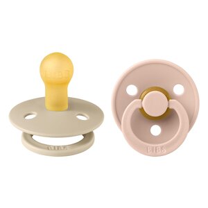 Bibs Colour soother Vanilla/Blush - Bibs