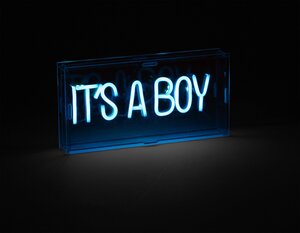 Childhome neon light box its a boy Blue - Childhome