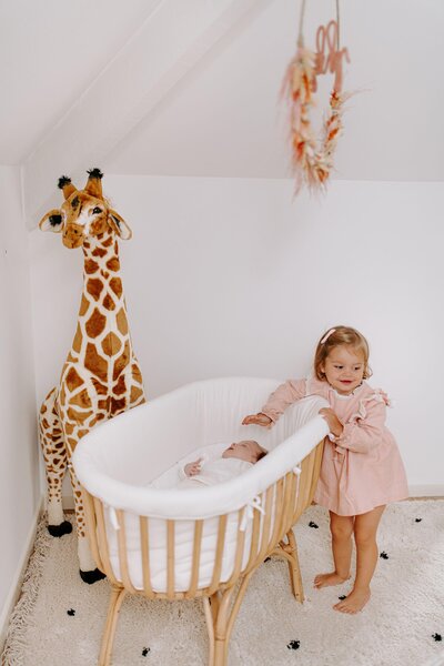 Childhome standing giraffe 135 cm Brown - Childhome