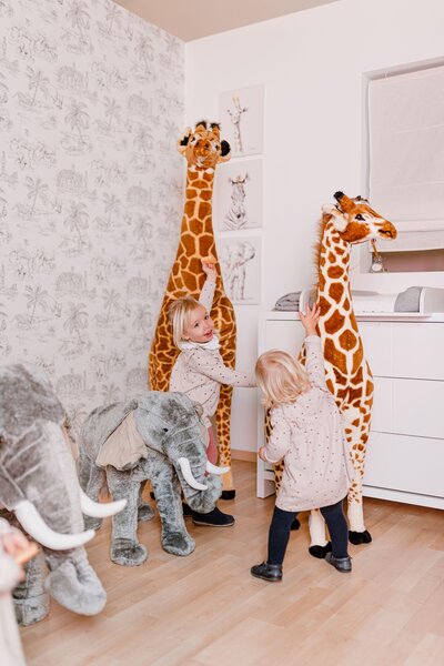 Childhome standing giraffe 135 cm Brown - Childhome