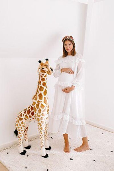 Childhome standing giraffe 135 cm Brown - Childhome