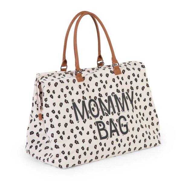 Childhome Mommy Bag nursery bag Canvas Leopard - Childhome