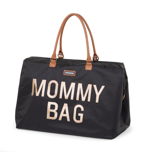 Childhome Mommy Bag nursery bag Black/Gold - Childhome