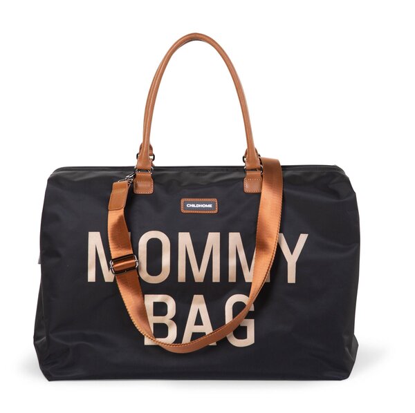 Childhome Mommy Bag nursery bag Black/Gold - Childhome