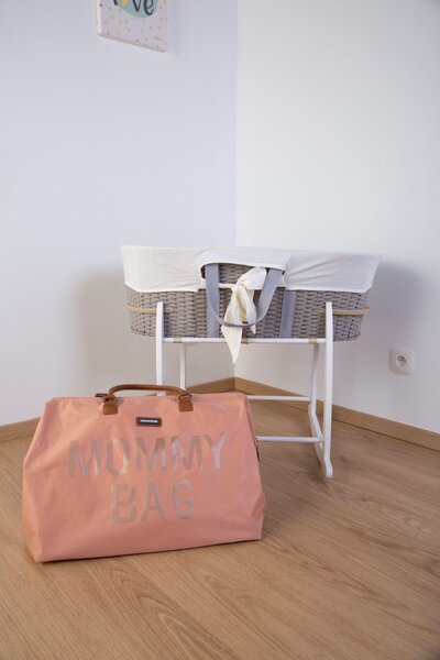 Childhome Mommy Bag nursery bag Pink/Copper - Childhome