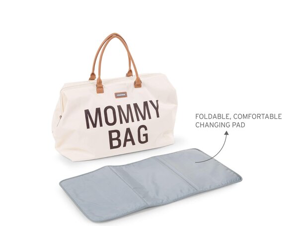 Childhome Mommy Bag nursery bag Offwhite/Black - Childhome