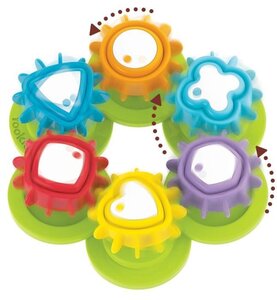 Yookidoo attīstošā rotaļlieta Shape and Spin Gear Sorter - Taf Toys