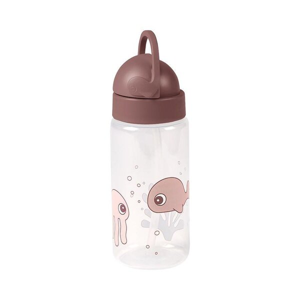 Done by Deer бутылочка с соломинкой 350ml, Sea friends - Done by Deer