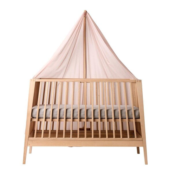 Leander canopystick for Linea and Luna baby cot, Oak - Leander