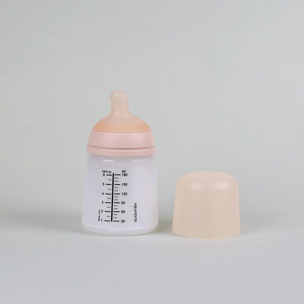 Suavinex breastfeeding bottle Zero.Zero 180ml slow flow - Suavinex