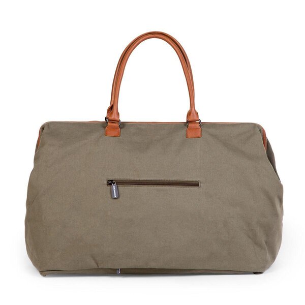 Childhome Daddy bag nursery bag - canvas Khaki - Childhome