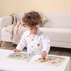 PolarB Flat Puzzle -Transportation - Done by Deer