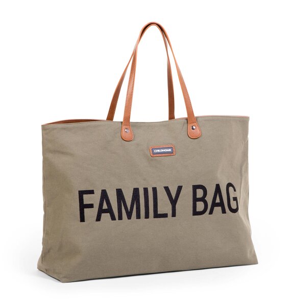 Childhome Family bag canvas Khaki - Childhome