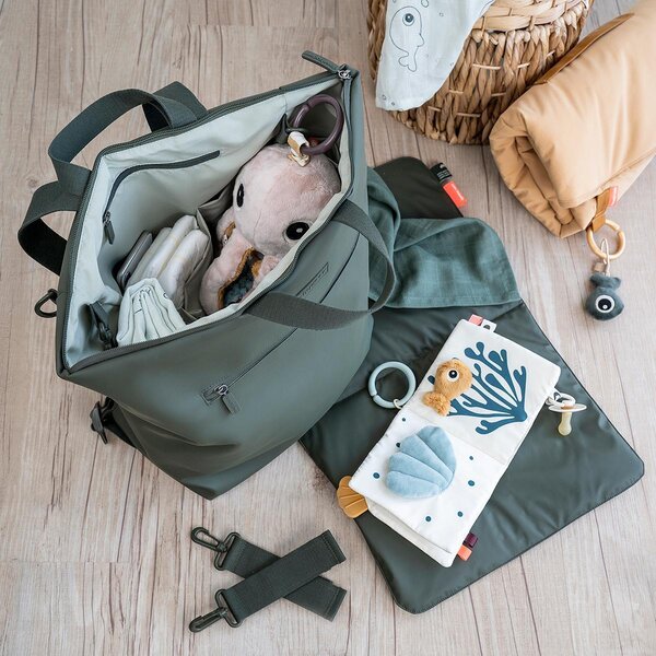 Done by Deer changing backpack Dark Green - Done by Deer