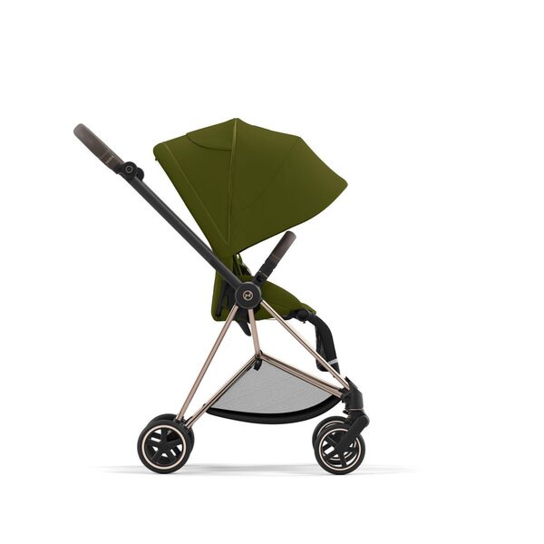 Cybex Mios V3 kergkäru Khaki Green, Rose Gold raamiga - Cybex