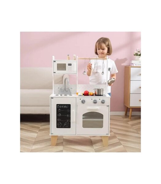 PolarB Little Chefs Kitchen with Light and Sound -  Pretty Pink - PolarB