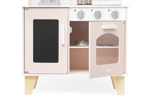 PolarB Little Chefs Kitchen with Light and Sound - Pink - PolarB