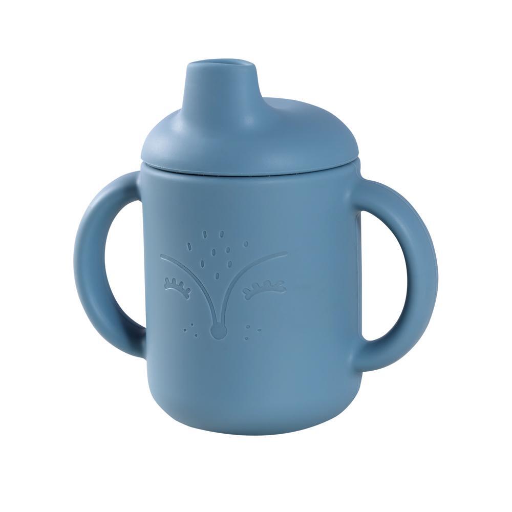 Nordbaby Silicone Sippy cup, Blue - Nordbaby