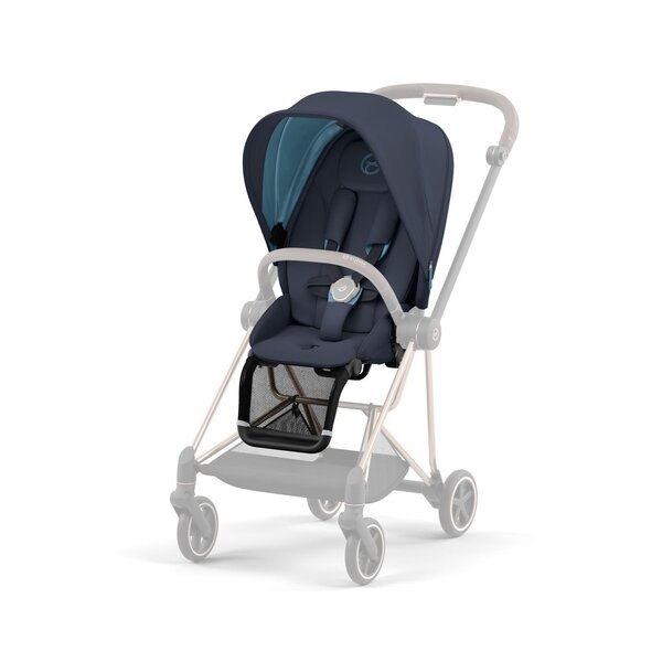 Cybex Mios V3 pushchair Nautical Blue, Rose Gold Frame - Cybex