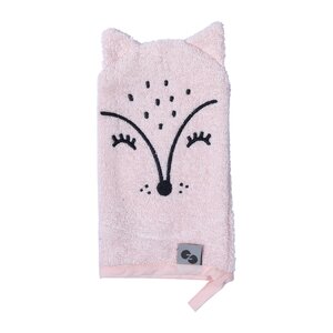 Nordbaby wash cloth Foxoth, Light Pink Fox - BabyOno