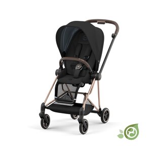 Cybex Mios stroller web set V3 Onyx Black + Rose Gold Frame - Cybex