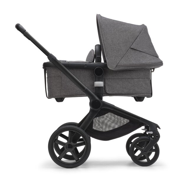 Bugaboo Fox 5 vežimėlis Black/Grey Melange  - Bugaboo