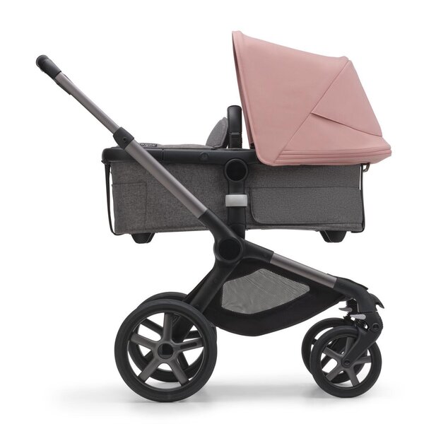 Bugaboo Fox 5 vankrikomplekt Graphite/Grey Melange, Morning Pink - Bugaboo