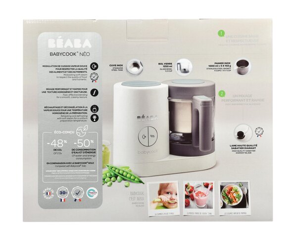 Beaba Babycook Neo kitchen robot Grey/White - Beaba