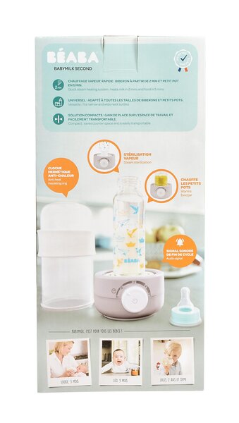 Beaba Baby Milk Second bottle warmer Grey - Beaba