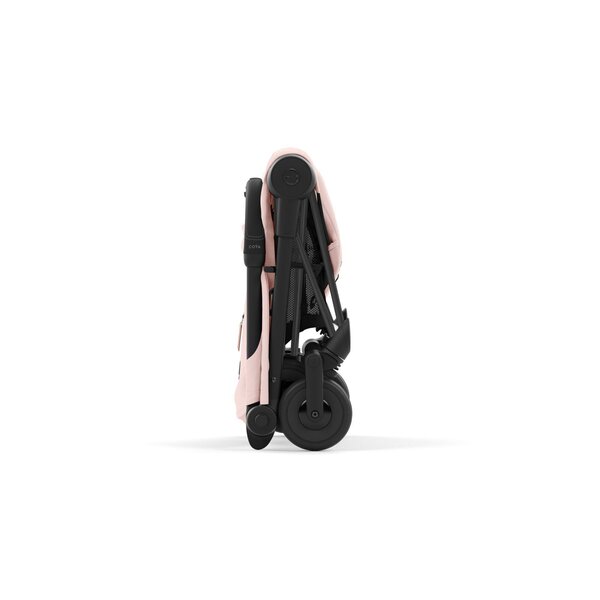 Cybex Coya vežimėlis Peach Pink, matt black frame - Cybex