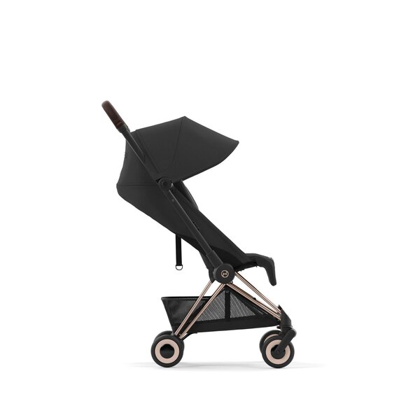 Cybex Coya kergkäru Sepia Black, rosegold raamiga - Cybex