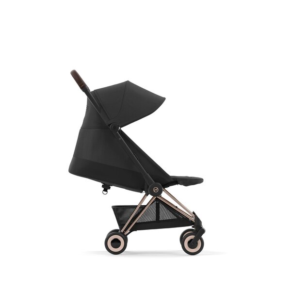 Cybex Coya kergkäru Sepia Black, rosegold raamiga - Cybex