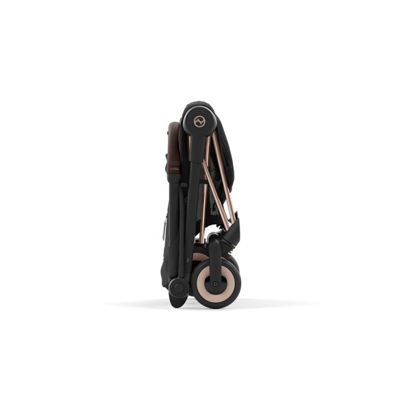 Cybex Coya kergkäru Sepia Black, rosegold raamiga - Cybex