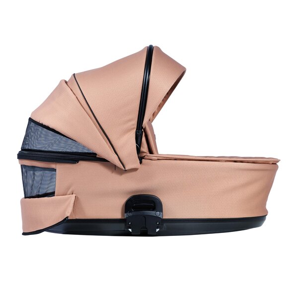 Nordbaby Active Lux vankrikomplekt Copper Beige, raamiga Chrome  - Nordbaby