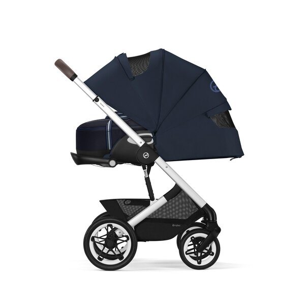 Cybex Talos S Lux pushchair Ocean Blue, silver frame - Cybex