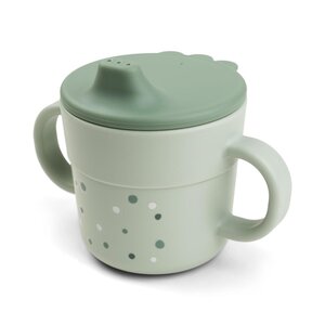 Done by Deer spout cup Foodie Happy dots Green - Done by Deer