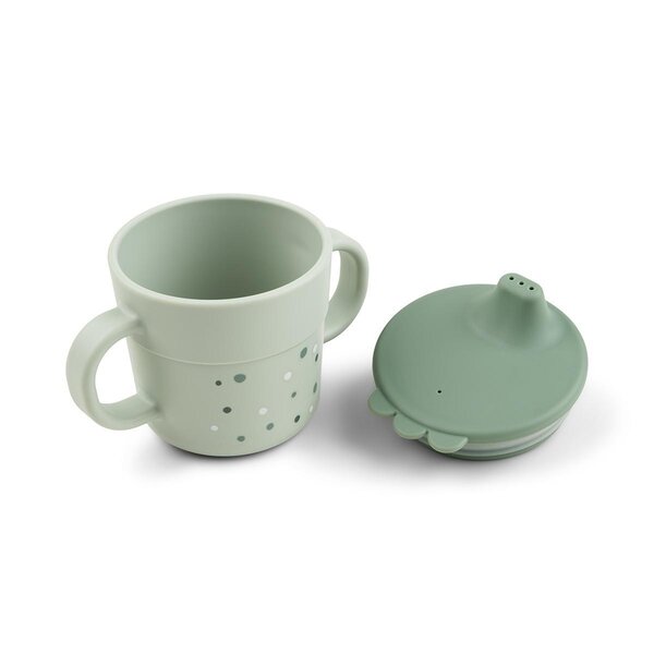 Done by Deer spout cup Foodie Happy dots Green - Done by Deer